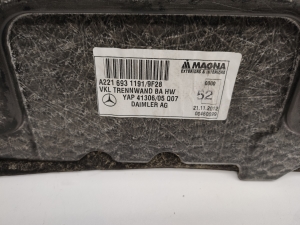 Mercedes Benz S-Class 221 (2005–2013) Sonstiges Teil Kofferraum innen A2216931191 - 5