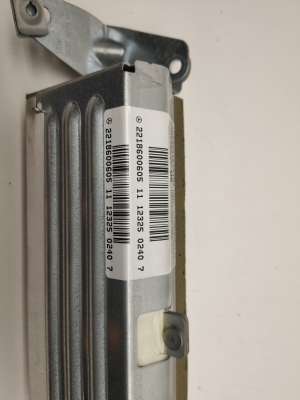 Mercedes Benz S-Class 221 (2005–2013) Aizmugurējā sēdekļa drošības spilvens A2218600605 - 2