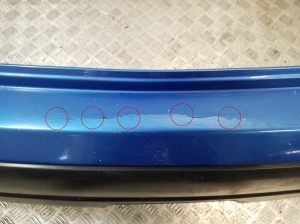  Rear bumper and its parts (set) 