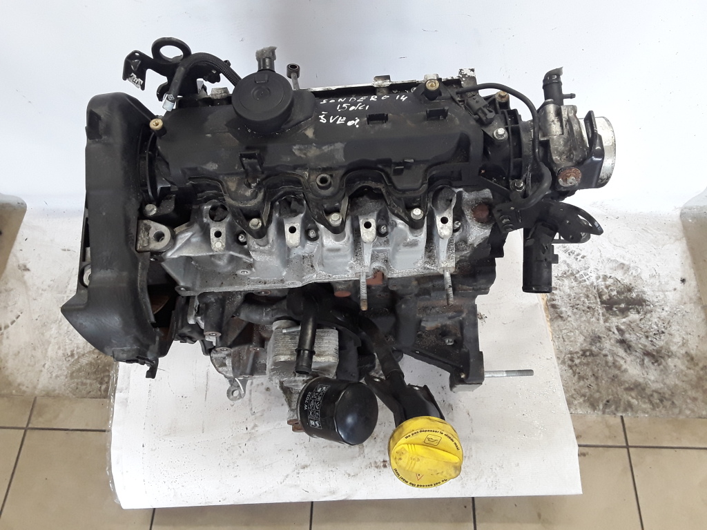 DACIA Sandero 2 generation (2013-2020) Bare Engine K9K-612 21076224