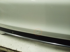 Mercedes Benz C-Class 205 (2014–2021) Tagumine kaitseraud A2058850138 - 5