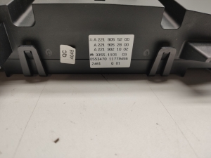 Mercedes Benz S-Class 221 (2005–2013) Heater control panel A2219055200 - 2