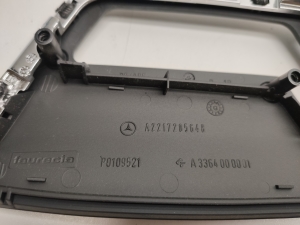 Mercedes Benz S-Class 221 (2005–2013) Front door inner handle A2217205648 - 3