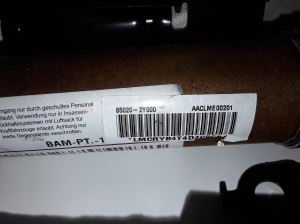 Hyundai ix35 (2009–2015) Katuse turvapadi 850202Y000 - 3