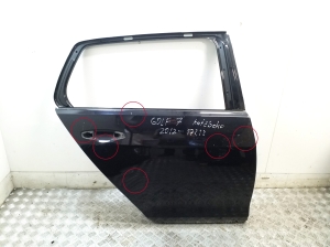 Rear side doors