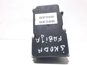 Skoda Fabia MK 1 (1999–2008) ABS Steuergerät 6Q907379AB   0265800362