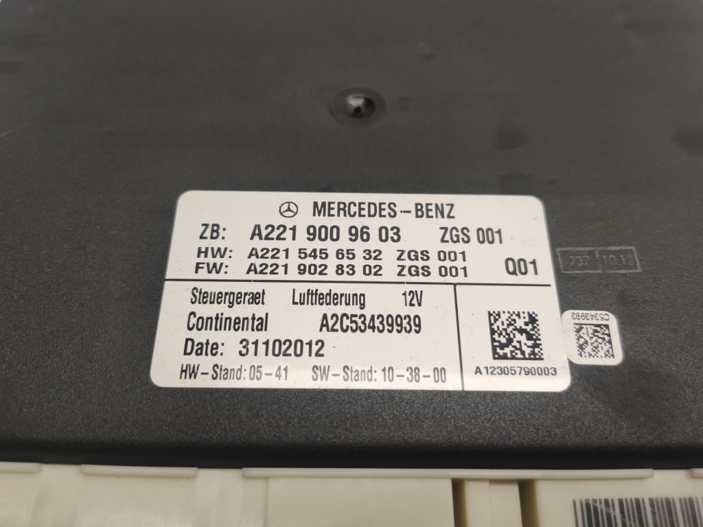 MERCEDES-BENZ S-Class W221 (2005-2013) Alte unități de control A2219009603, A2215456532, A2219028302 21866193