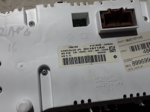 Dodge Durango (2010–2026) Combiné d’instruments 68251671AG - 2
