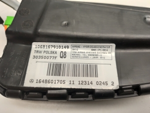Mercedes Benz S-Class 221 (2005–2013) Priekšējā sēdekļa drošības spilvens A1648601705 - 2