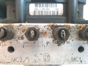 Peugeot Expert (2007–2016) ABS Steuergerät 0265950407   0265234212 - 3
