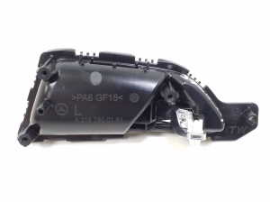 Mercedes Benz CLS-Class 218 (2011–2018) Rear side door interior handle A2187600161 - 5