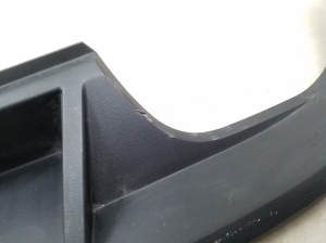 Volkswagen Golf VII (2012–2026) Heckstoßstangen Unterspoiler 5G9807568H - 3
