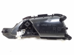 Mercedes Benz CLS-Class 218 (2011–2018) Rear side door interior handle A2187600261 - 3