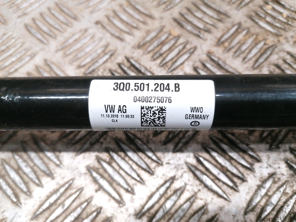 VOLKSWAGEN Tiguan 2 generation (2016-2024) Rear Right Driveshaft 3Q0501204B 21240654