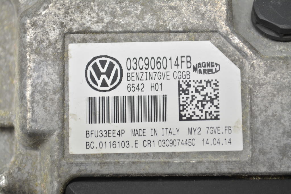 SEAT Ibiza 4 generation (2008-2017) Motorkontrollenhet ECU 03C906014FB 25110194