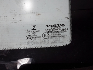 VOLVO S90 (2016–2026) Seitenscheibe hinten (Karosserie) 31689019 - 2