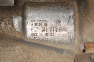 Volkswagen Amarok I (2010–2022) Transfer case and its parts 0C7341010G - 2