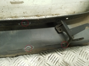 TOYOTA Hiace (2004–2026) Rear bumper 52159-26070 - 6