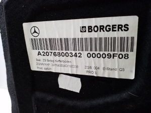  Bagažinės kilimas 