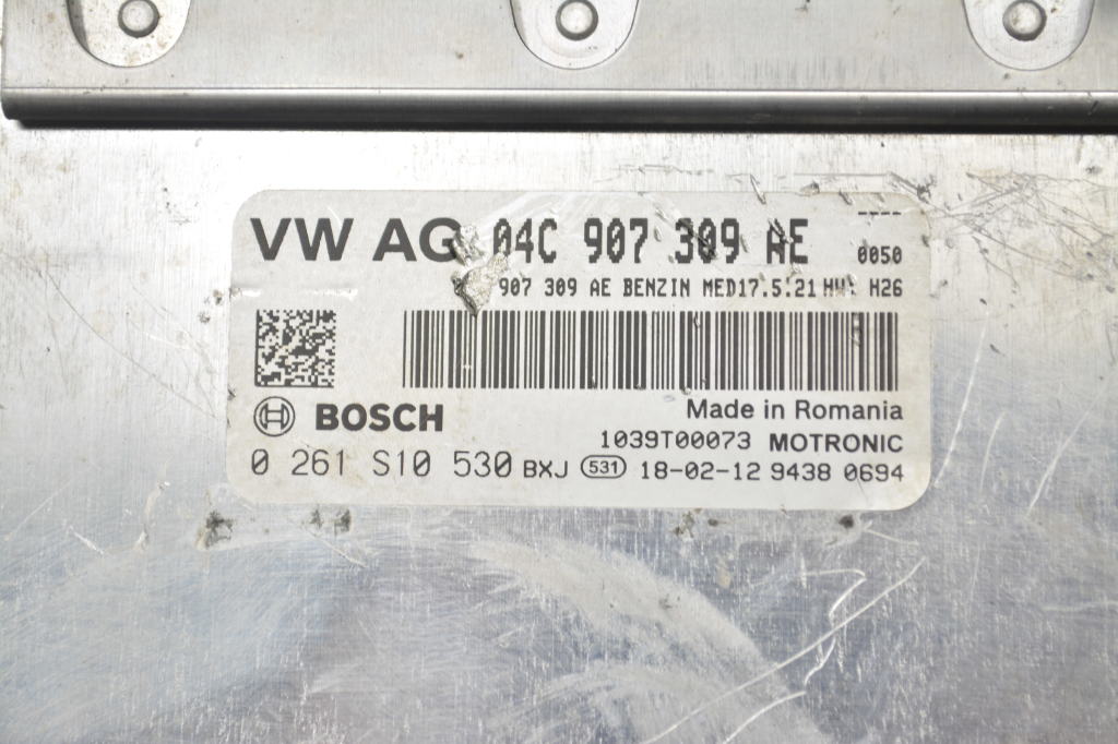 VOLKSWAGEN Golf 7 generation (2012-2024) Motorstyrenhet ECU 04C907309AE 25110051