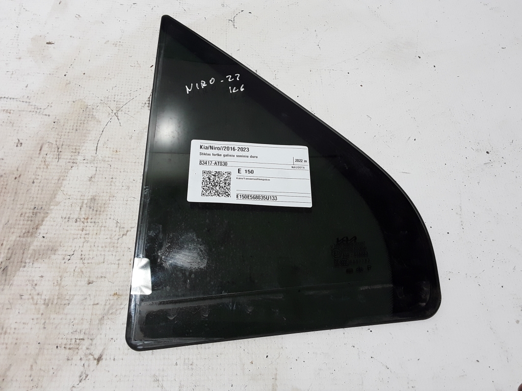 KIA Niro 2 generation (2022-2023) Rear Left Door Window 83417-AT030 20985603