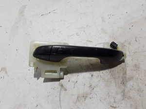 Front door external opening handle and its details - 
