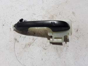 Front door external opening handle and its details - 