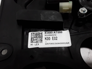 Kia Niro (2016–2022) Aizmugurējo durvju logu pacēlājs 83480-AT000 - 2