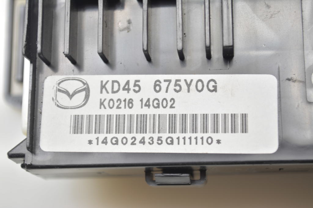 MAZDA 6 GJ (2012-2024) Komfortkontrollenhet KD45675Y0G 25110812