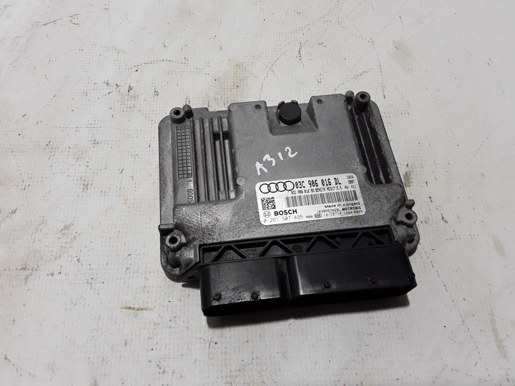 AUDI A1 8X (2010-2020) Moottorin ohjausyksikkö ECU 03C906016DL 21045194