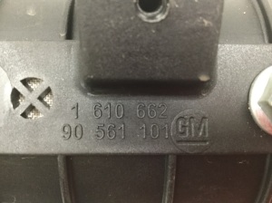 Opel Astra G (1998–2004) Passenger dashboard airbag 90561101 - 3