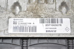 RENAULT Megane II (2002–2009) Engine control unit 237100307R - 2