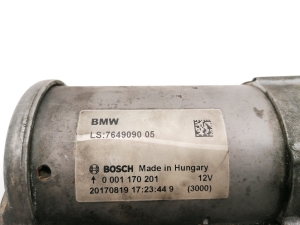BMW 2 SERIES F45 (2014–2026) Starter 7649090 - 3