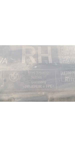 BMW 2 SERIES F45 (2014–2026) Aizmugurējā dibena aizsardzība 7290812 - 3