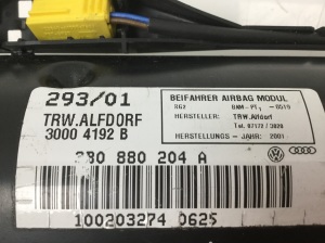 Volkswagen Passat B5 (1997–2005) Passenger dashboard airbag 3B0880204A - 3