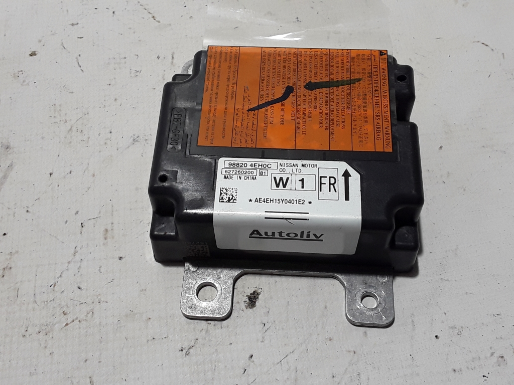 NISSAN Qashqai J11 (2013-2022) SRS Control Unit 988204EH0C 21183426