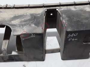  Rear bumper bracket 