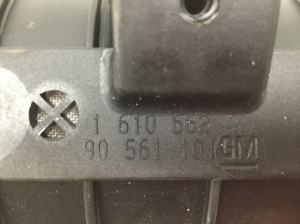 Opel Zafira A (1999–2005) Kaassõitja turvapadi armatuurlauas 90561101 - 2