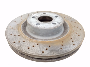 Mercedes Benz SL-Class 230 (2001–2012) Front brake disc A2214210012 - 5