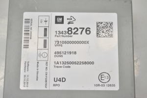 Opel Mokka (2012–2020) Module de commande 13438276 - 3