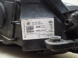 Volkswagen Golf VII (2012–2026) Headlight 5G1941035 - 3