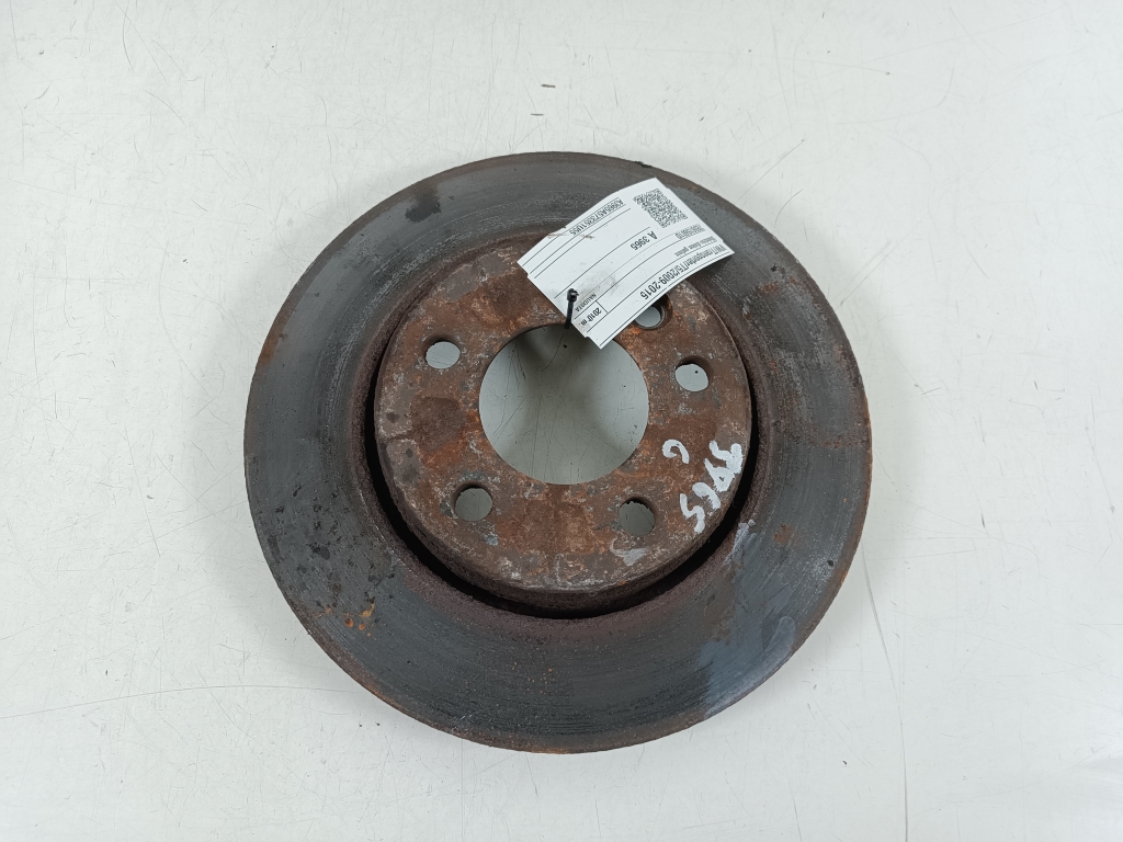 VOLKSWAGEN Transporter T5 (2003-2015) Rear Right Brake Disc 7E0615601D 21430733