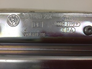 Volkswagen Passat B5 (1997–2005) Passenger dashboard airbag 3E0880204E - 3