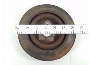  Rear brake disc 