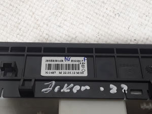 Dacia JOGGER I (2021–2026) Hazard light switch 283E85816R - 3