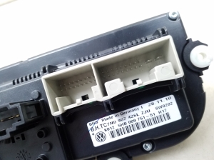 Volkswagen Caddy III (2004–2015) Heater control panel 7N0907426L - 5