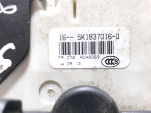 Volkswagen Golf VII (2012–2026) Front door lock 5K1837016D  527680 - 2