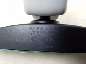 Volkswagen Tiguan (2017–2026) Interior mirror 3G0857511AC - 4