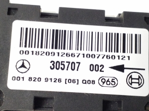 Mercedes Benz SL-Class 230 (2001–2012) Airbagsensor A0018209126 - 3