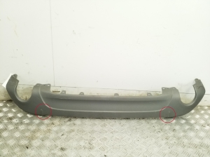 Aizmugurējā bampera apakšējais spoileris - 51127332324